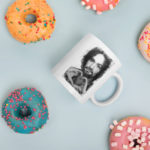 Charles Manson shows Love - Mug mugshot