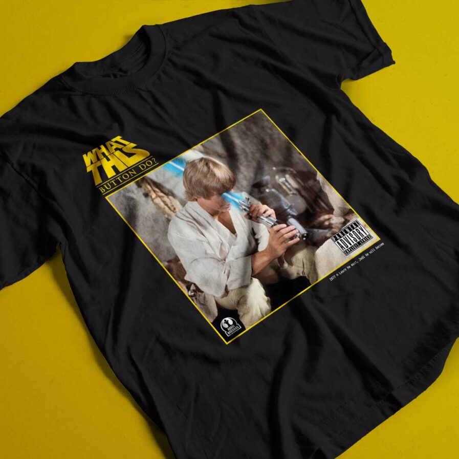 Star Wars fake music album cover tshirt
