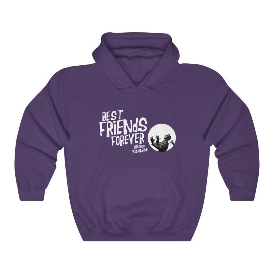 Best Friends Forever Hoodie Purple