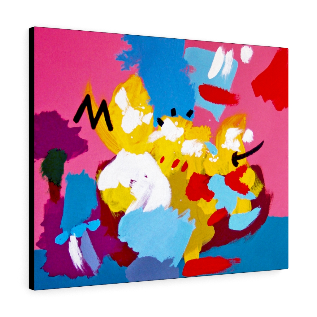 The Simpsons Couch Art Canvas