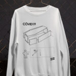 surrealistic IKEA Covid-19 Coffin Sweatshirt
