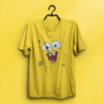 SpongeBob SquarePants T-shirt Yellow Minimal Smiley Face