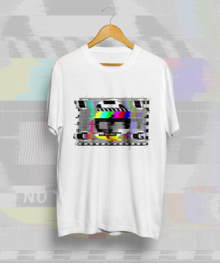 Test TV Signal T-shirt Nostalgic 90's