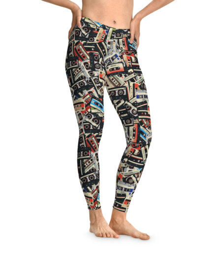 Hip-Hop Cassette Leggings