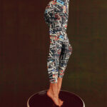 Hip-Hop Mixtape Cassette Albums Leggings