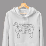"Do Androids Dream of Electric Sheep" cover art hoodie.