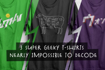 3 Super Geeky T-shirts Nearly Impossible to Decode