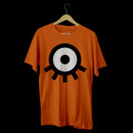 A Clockwork Orange movie t-shirt minimal eye graphic design